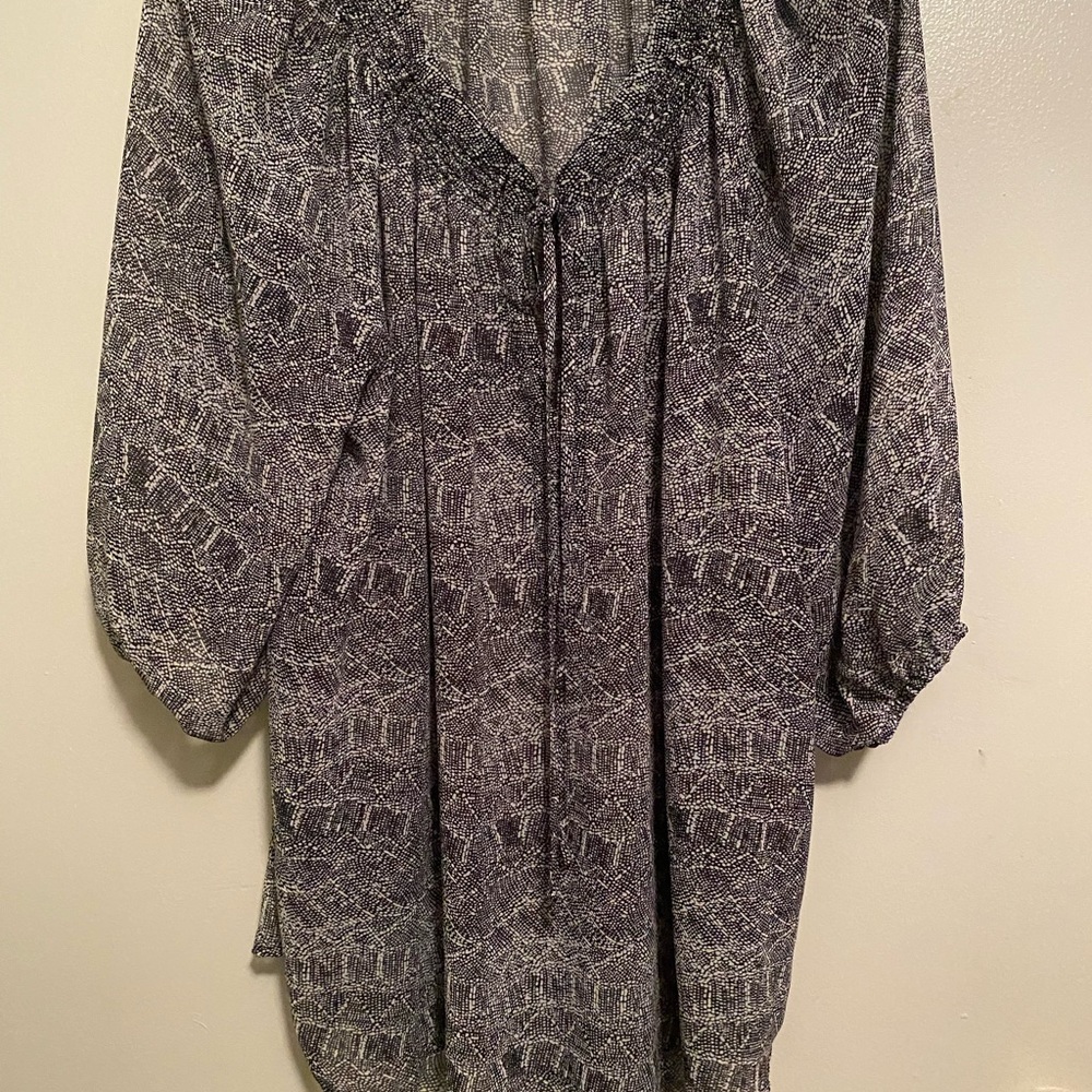 Daniel Rainn plus size 3/4 sleeve blouse